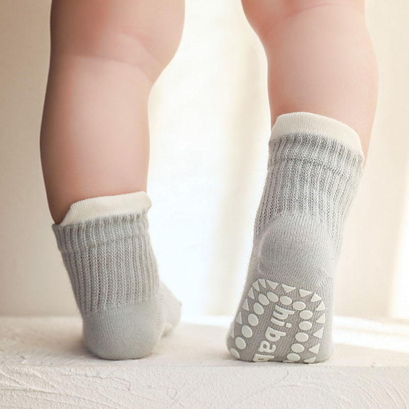 3 Pairs Kids Cotton Socks Boys - Unisex Baby Socks Non Slip review and price