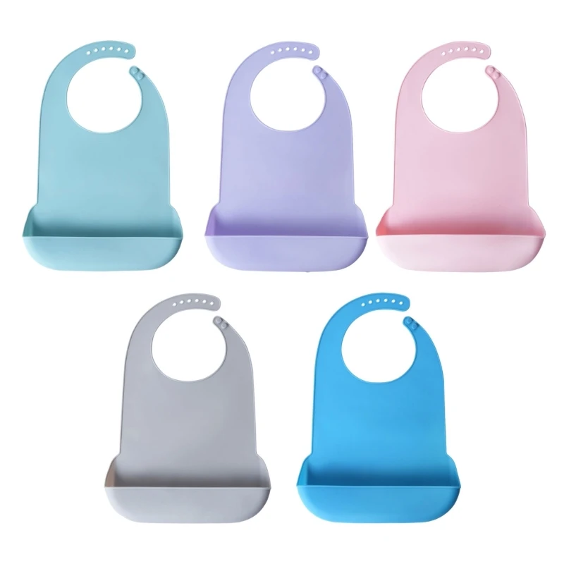 Adults Waterproof Anti-oil Sil - Waterproof Baby Bibs Silicone review and price